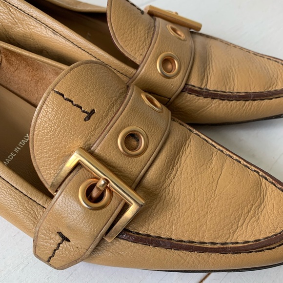 Prada Vero Cuoio Mules Loafers - Picture 4 of 8